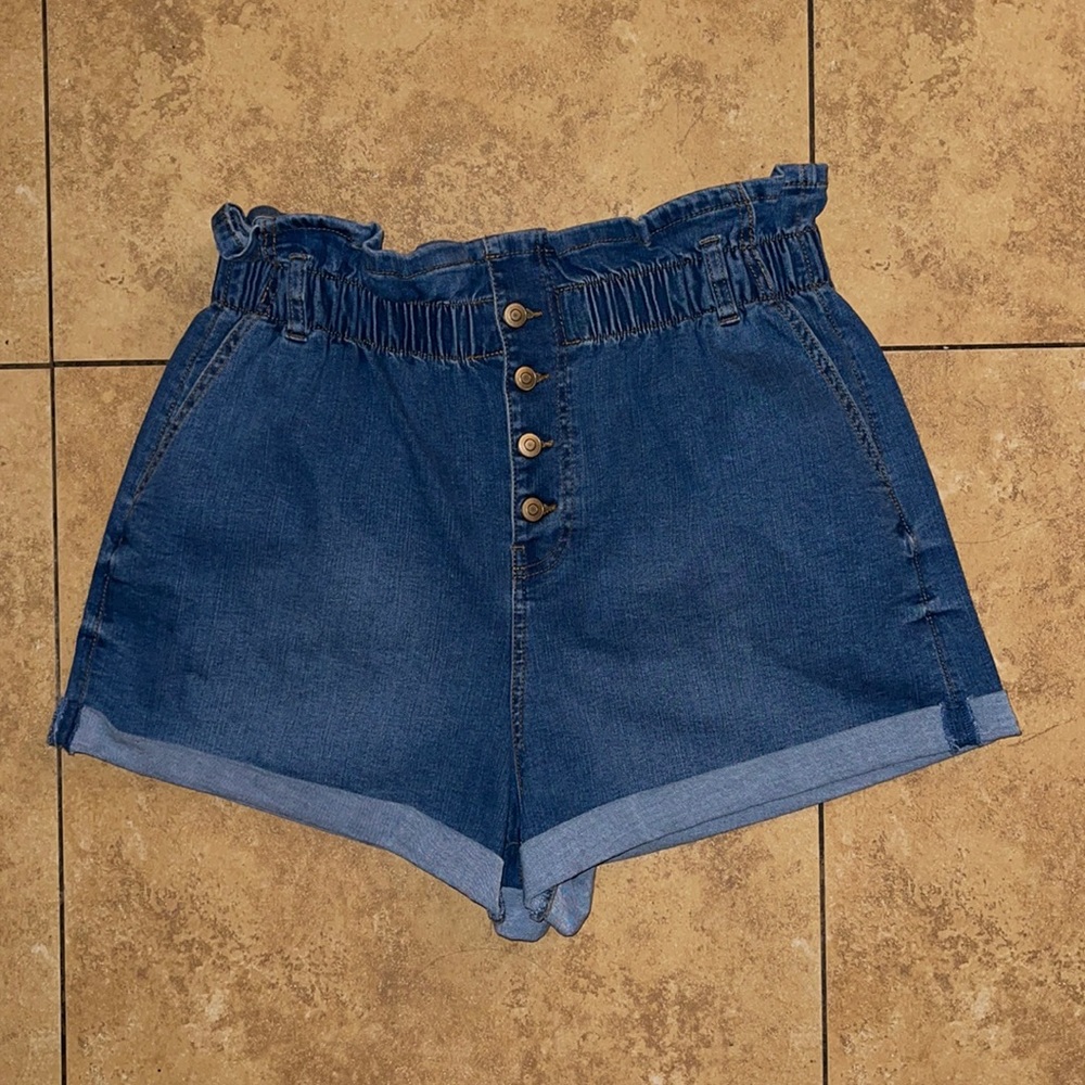 High Waisted Jean Shorts